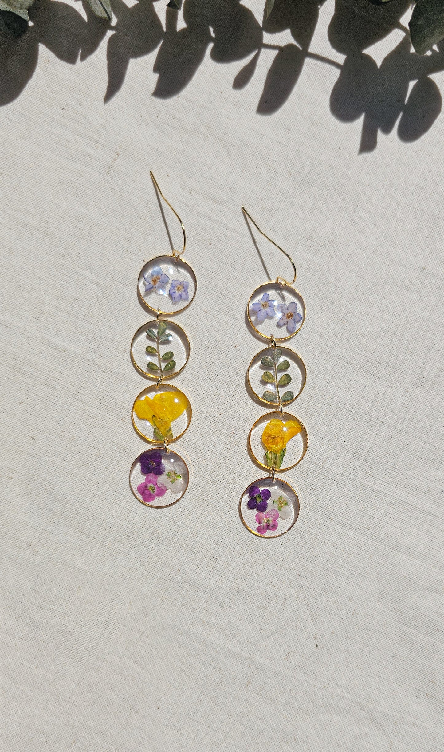 Mixed Floral Dangles